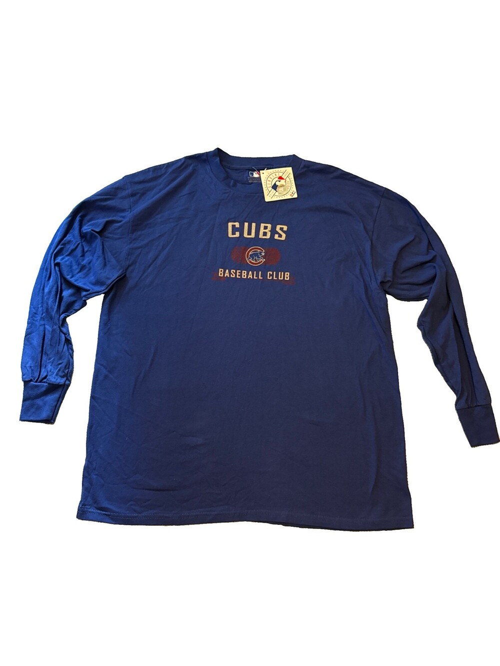 NWT MLB Chicago Cubs Longsleeve Shirt, Major League Genuine Merchandise Size XL